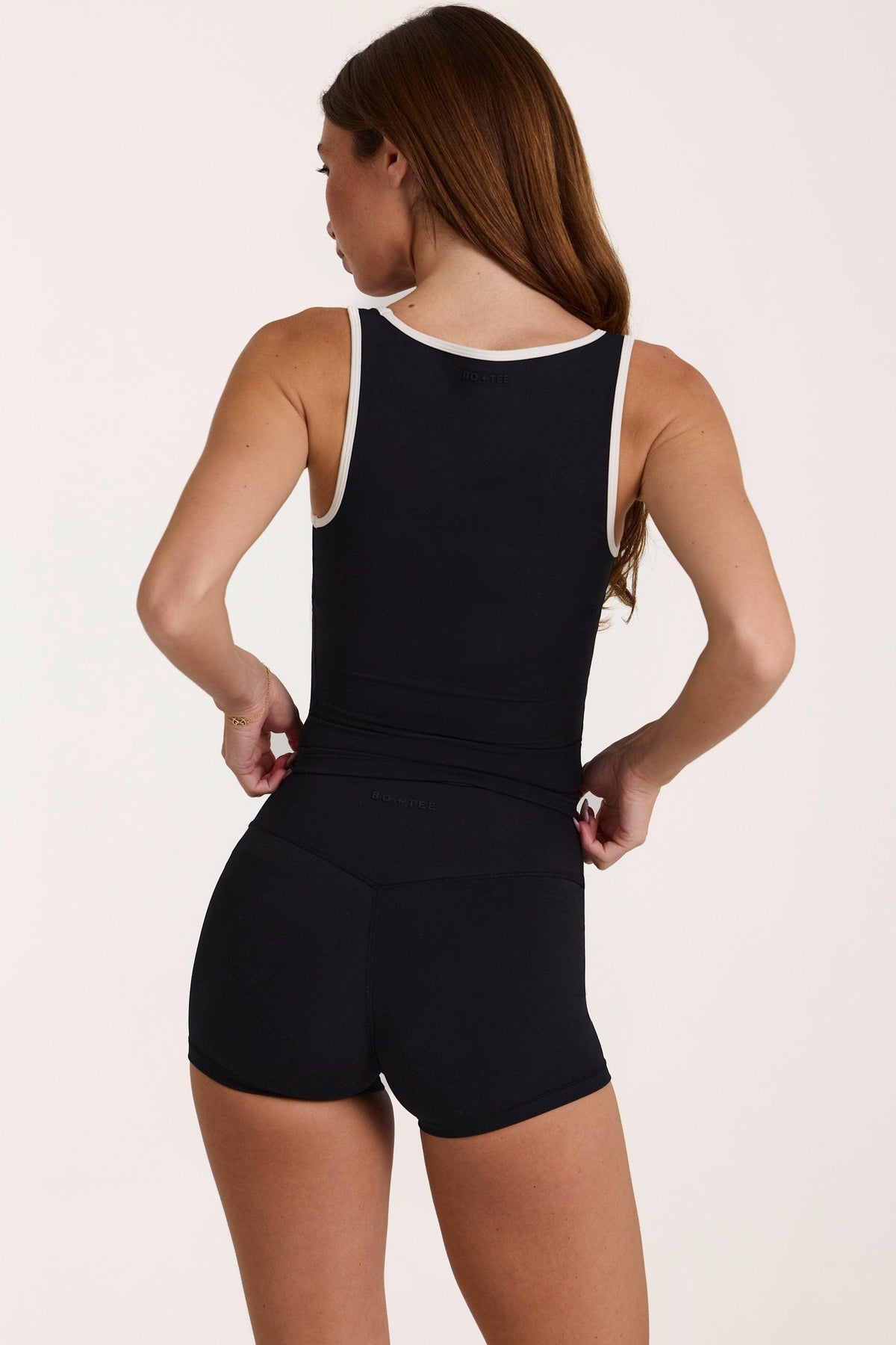 Soft Active Tank Top In Black