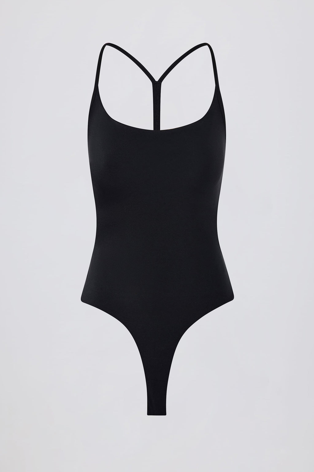 Cut-out Bodysuit In Black