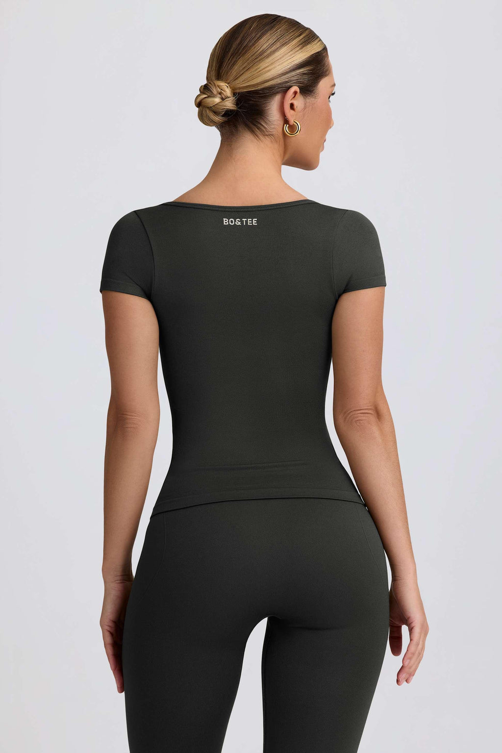 Super Sculpt Seamless T-shirt In Ash