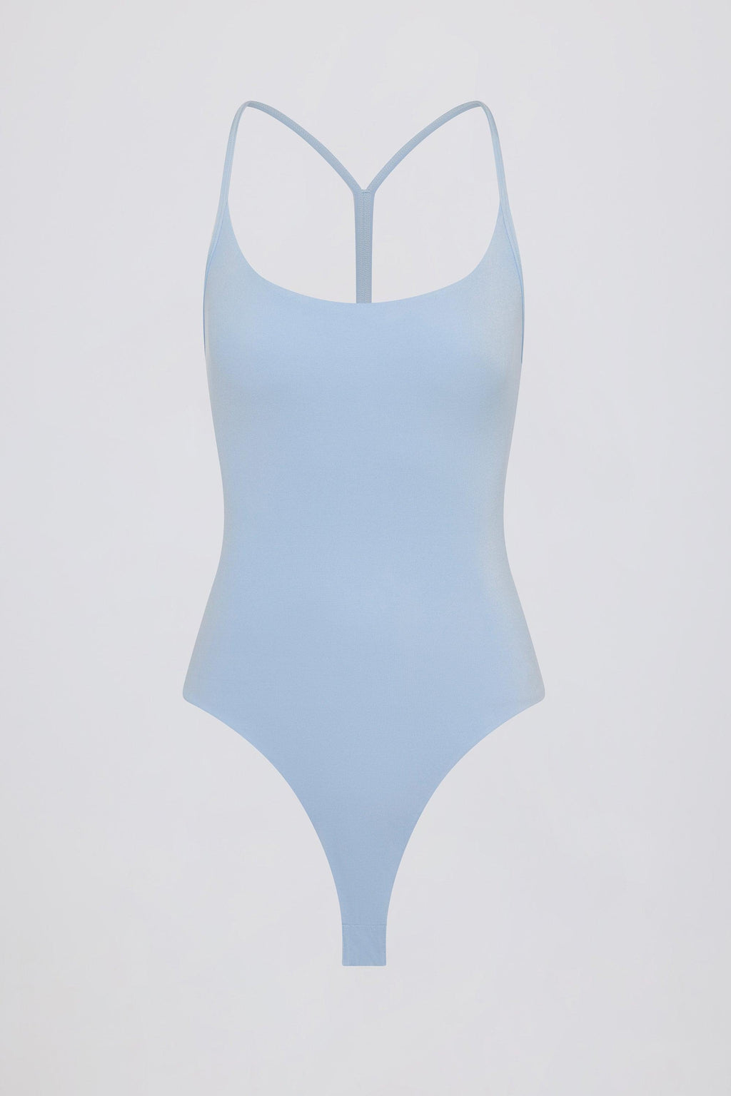 Cut-out Bodysuit In Sky