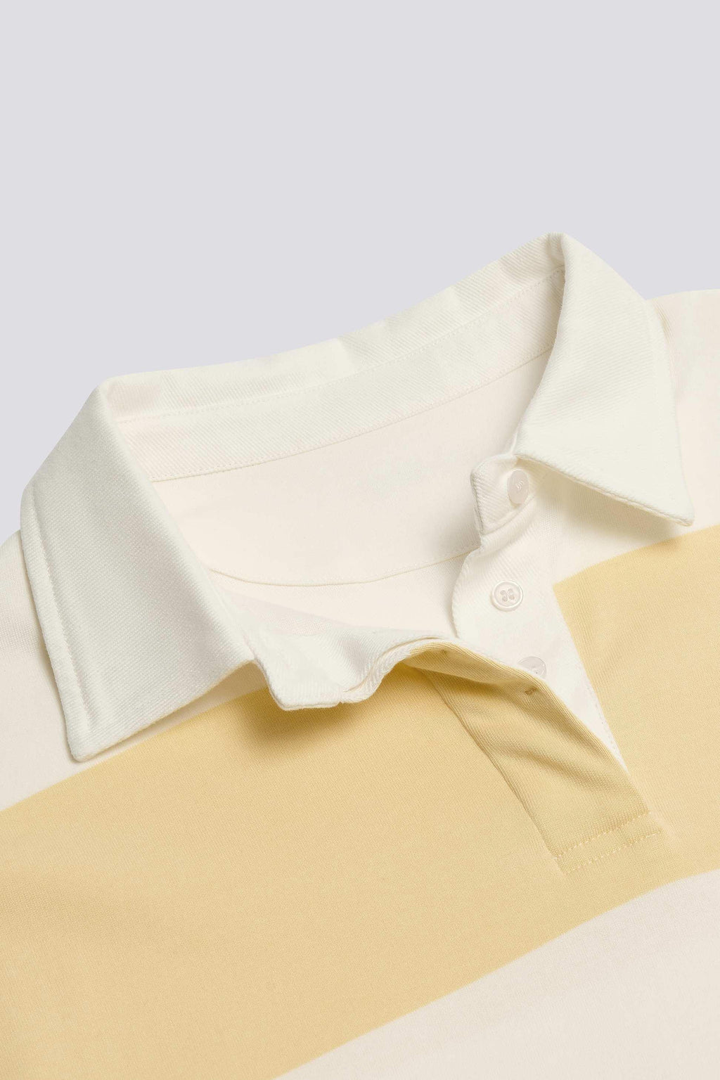 ストライプ・オーバーサイズ長袖tシャツ(レモン)