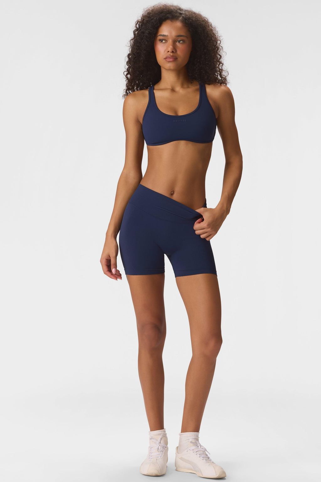Seamless Shorts In Midnight Navy