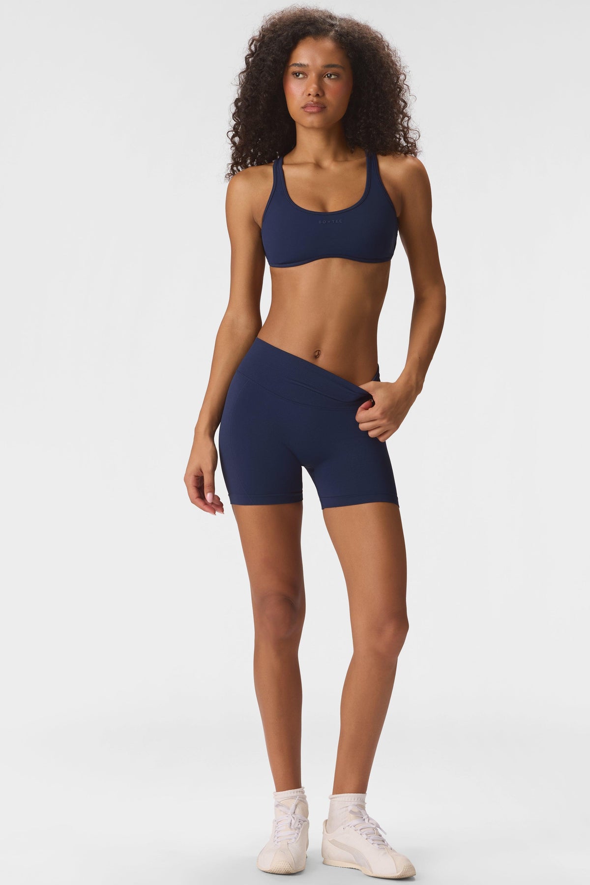 Seamless Shorts In Midnight Navy