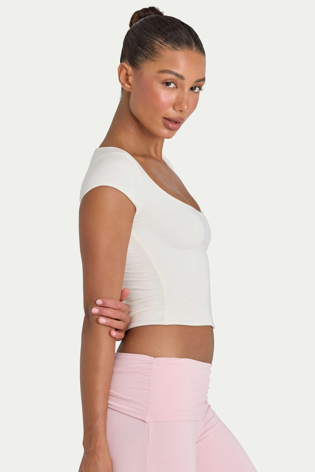 Buttercloud™ Crop Top In Coconut