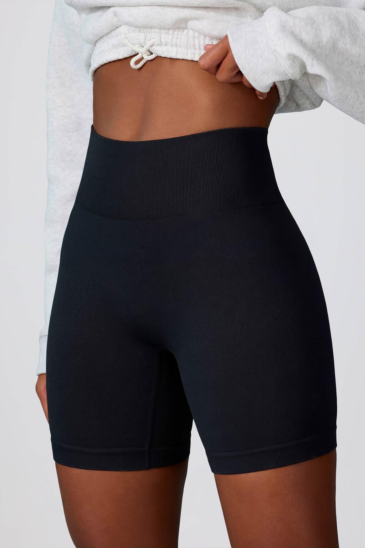 Super Sculpt Seamless Biker Shorts In Black