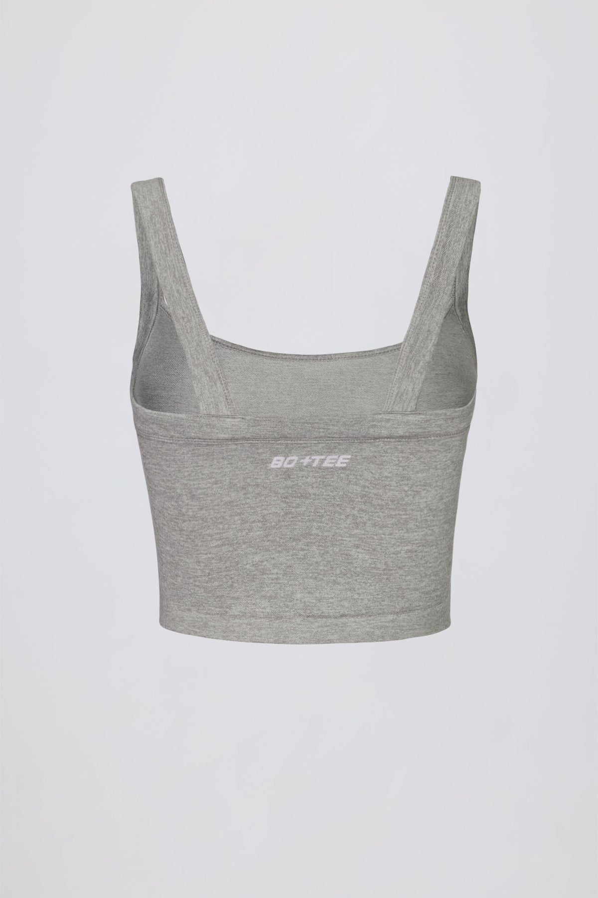 Super Sculpt Seamless Longline Camisole Top In Grey Marl