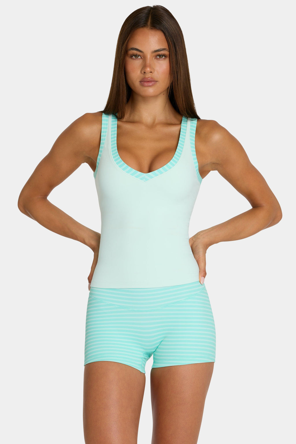 Soft Active Tank Top In Mint