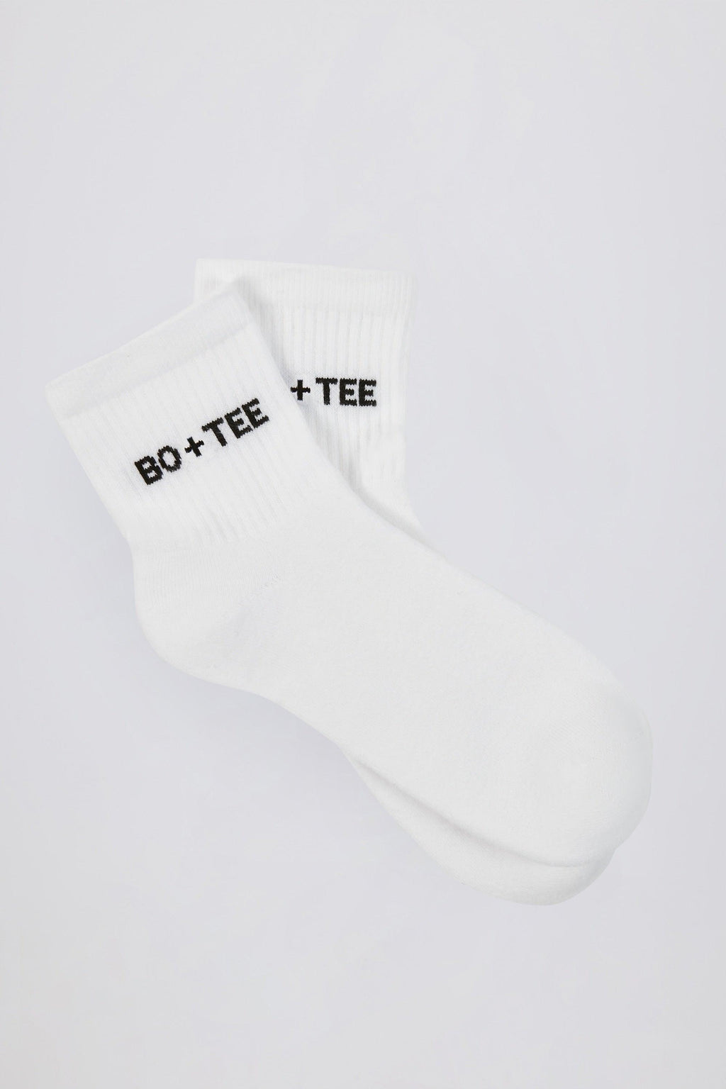 Ribbed Crew Sock Bundle In White