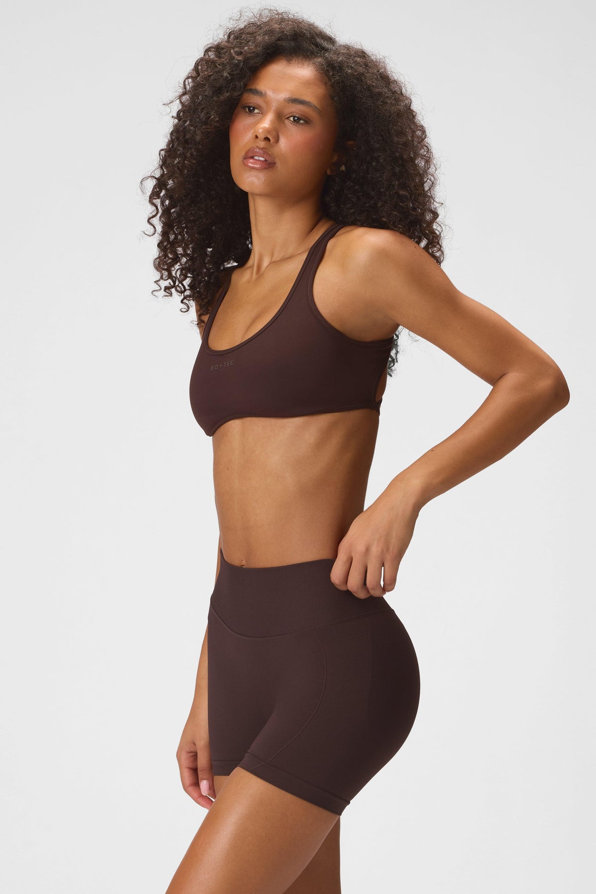Seamless Shorts In Espresso