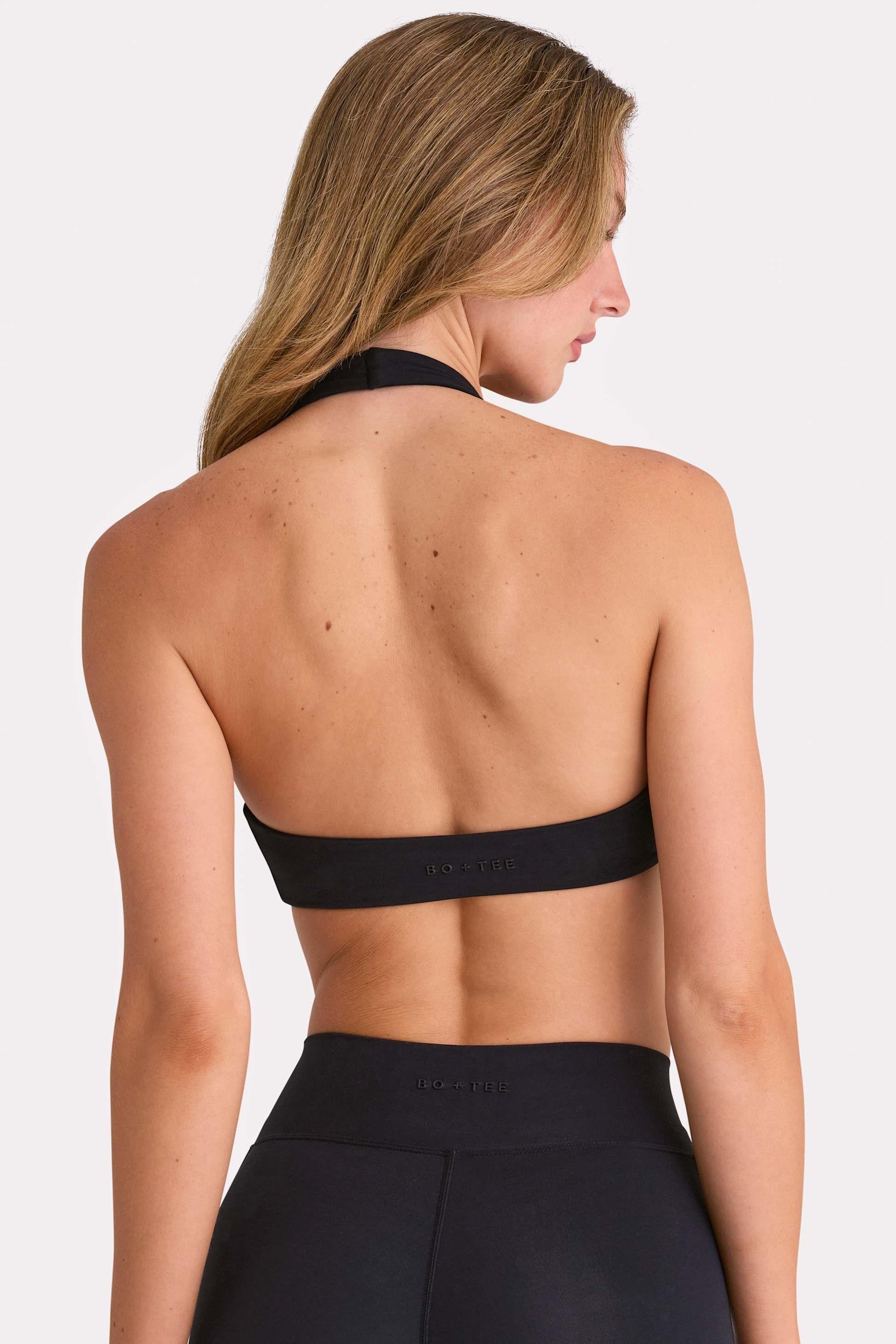 Soft Active Sports Bra In Black
