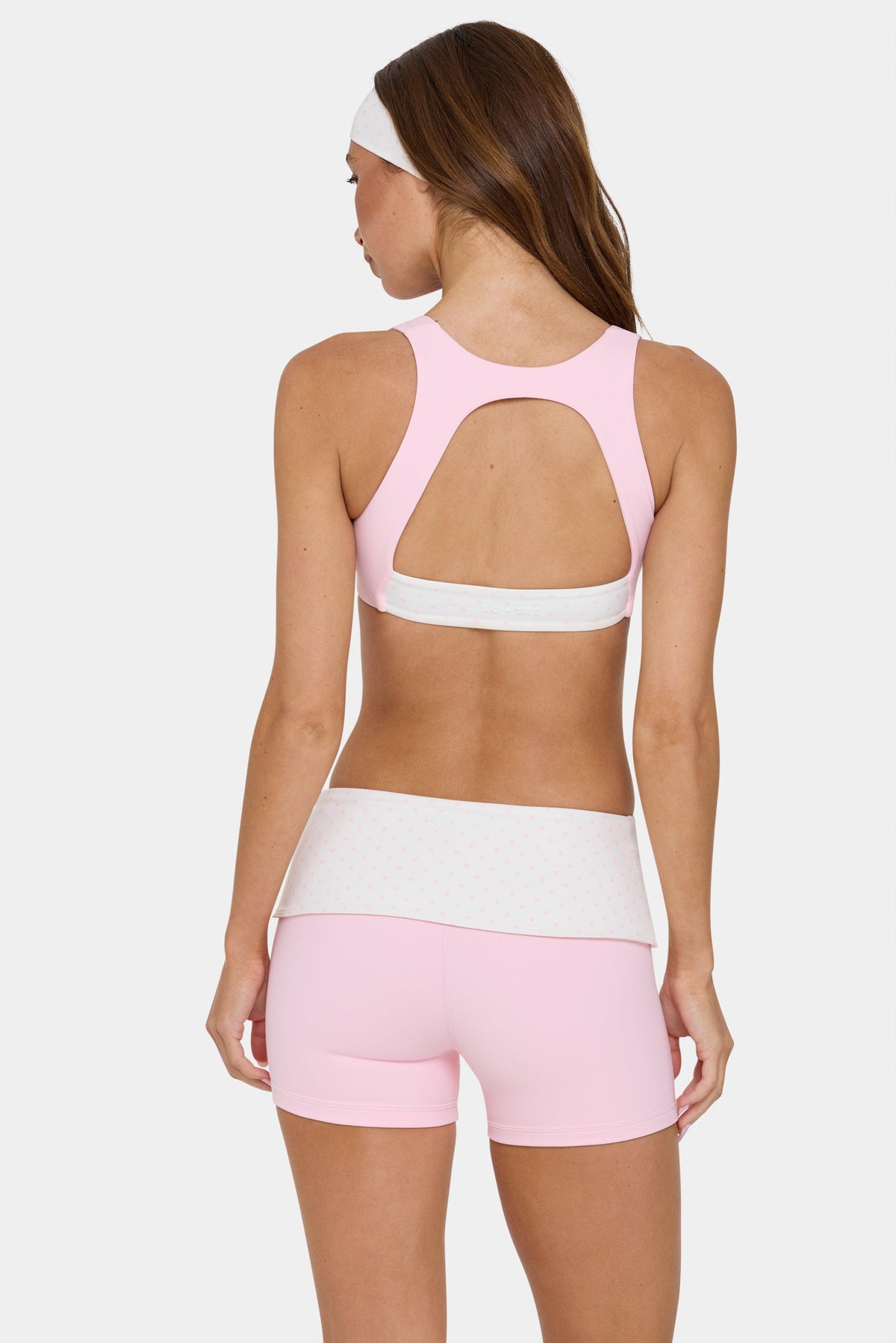Soft Active Medium-impact Sports Bra In Cotton Candy