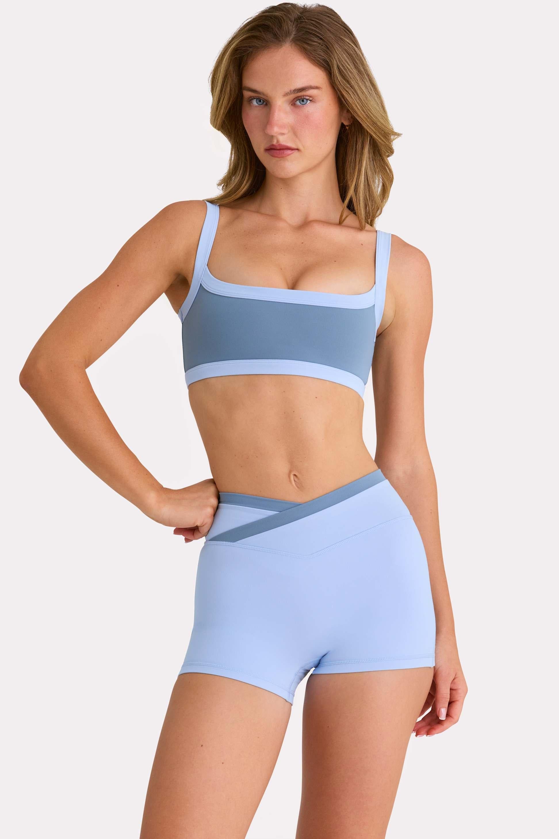 Soft Active Shorts In Sky