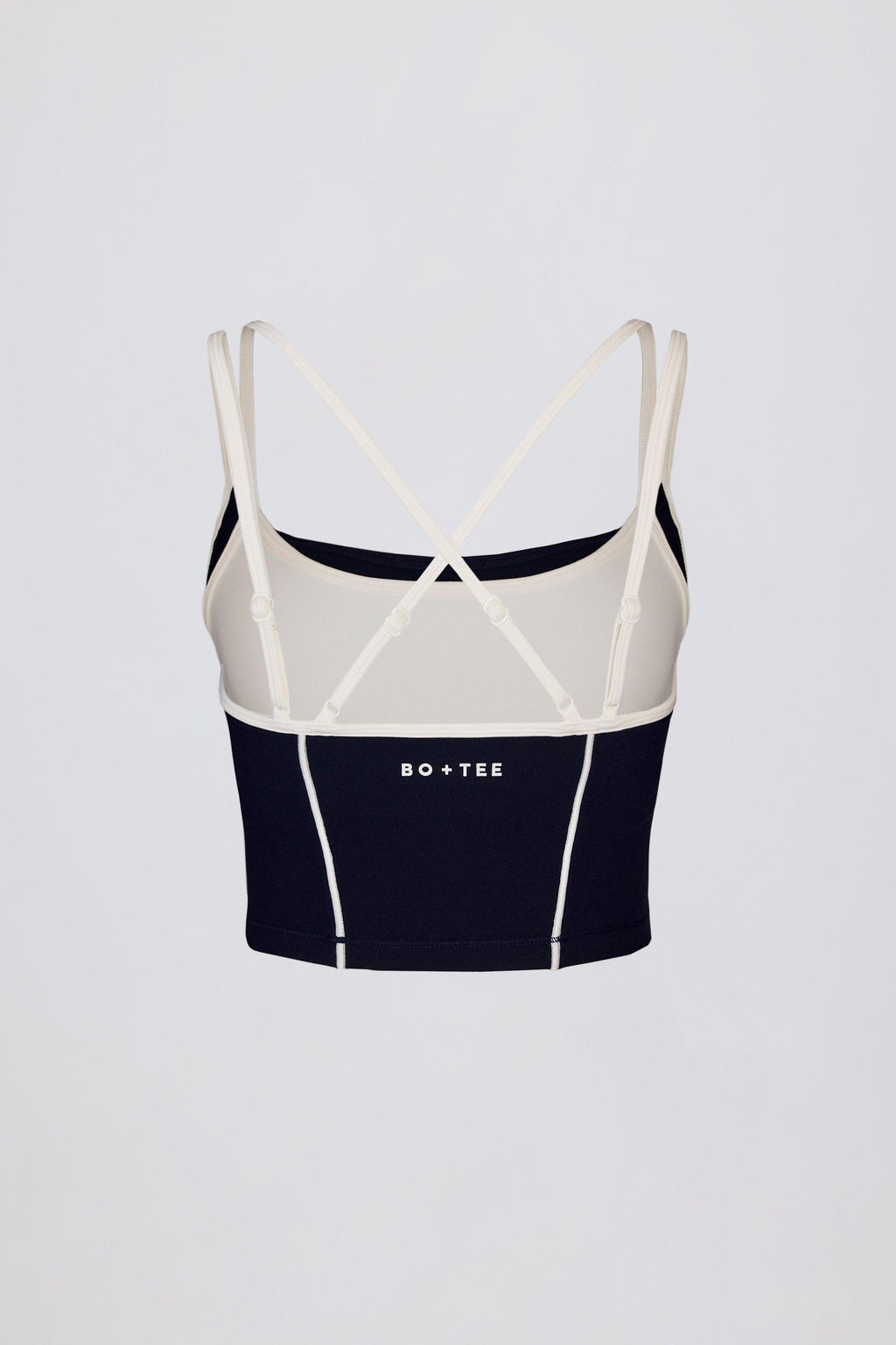 Soft Active Layered Tank Top In Midnight