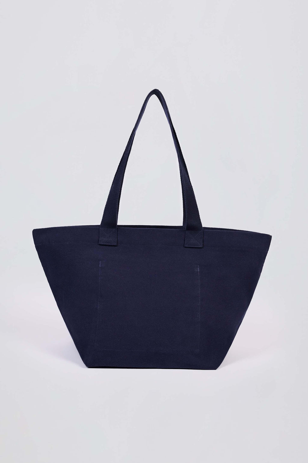 Oversized Tote Bag In Classic Navy