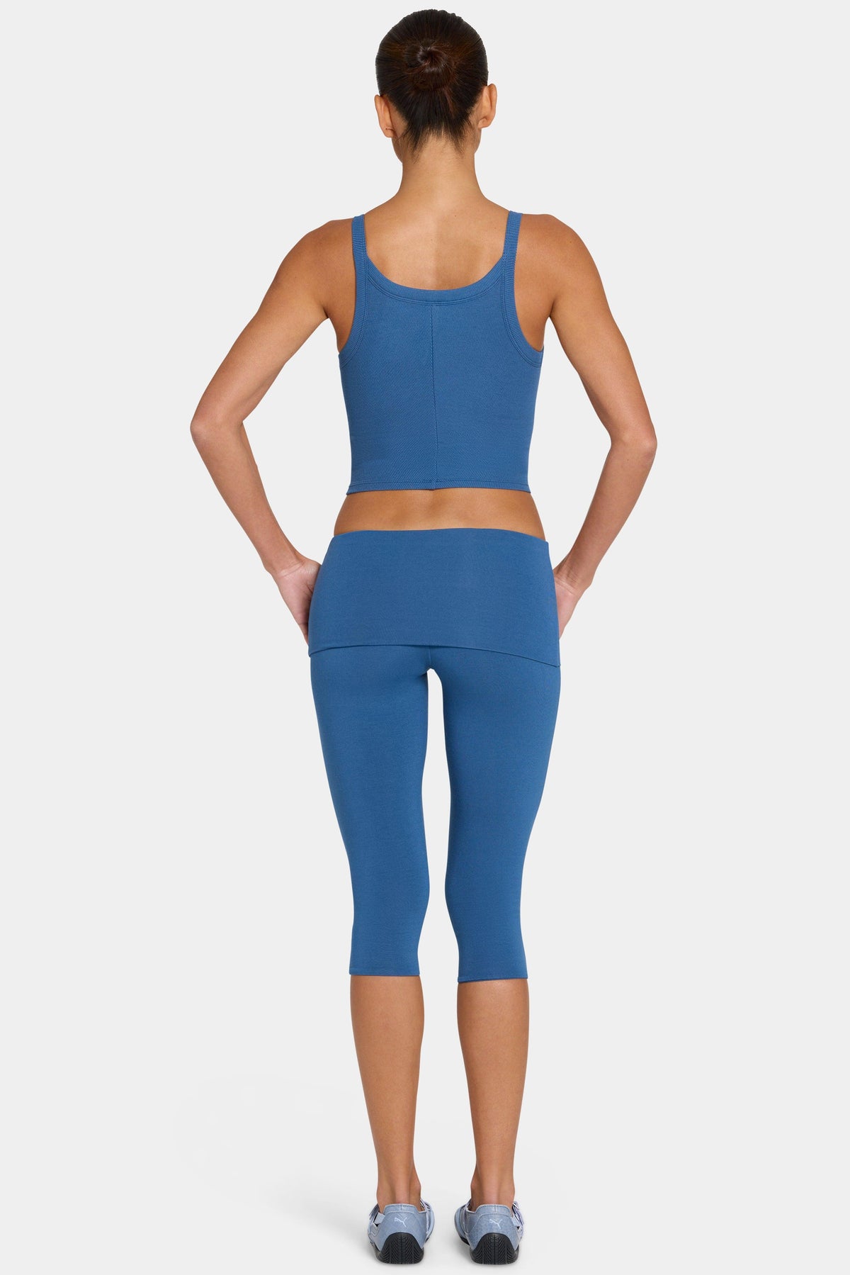 Buttercloud™ Capri Leggings In Marine