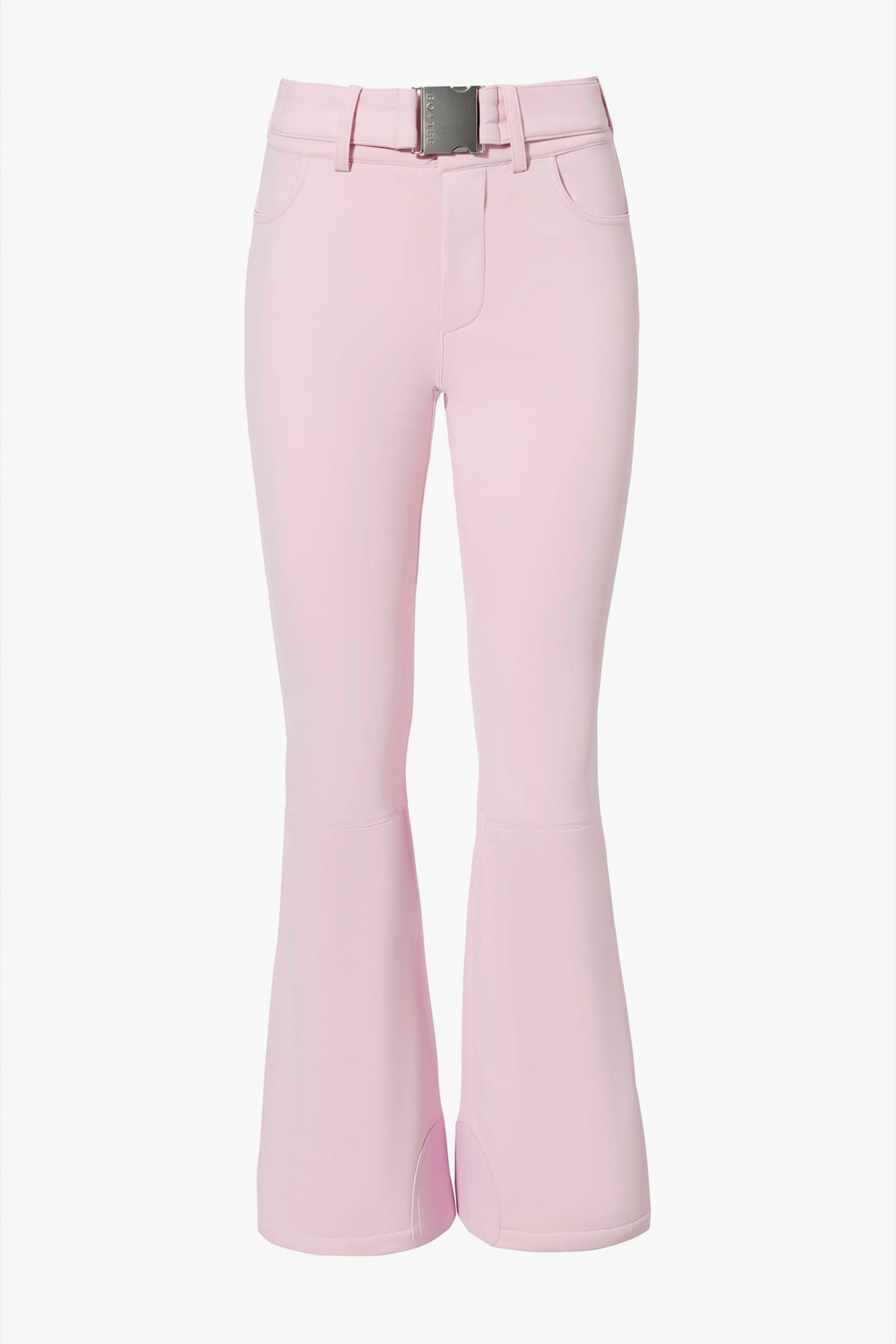 防水ベルテッド・スキー・サロペット（パウダーピンク